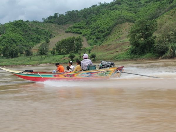 Speed Boat - North Laos, Mekong River - Houei Xai